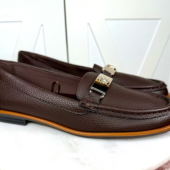Anne Klein Shoes - Anne Klein iFlex Naddie Flat Loafer Brown Leather  Preppy Women's Size 7.5